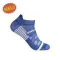 Wrightsock Sportsocken Sneaker Coolmesh II (mit Stabilisierungsfunktion) kobaltblau - 1 Paar