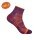 Wrightsock Sportsocken Quarter Coolmesh II (dünn, atmungsaktiv, bequem) orange/royalblau - 1 Paar