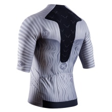 X-Bionic Fahrrad-Shirt Corefusion Ultimate Jersey (Front-Reißverschluss, dreier Rückentasche) windmap grau Herren