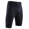 X-Bionic Fahrradhose Xceed Ride Liner Short (ergonomisches Sitzpolster) kurz schwarz Herren