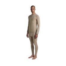 X-Bionic Funktions-Langarmshirt Mightywool Shirt LS (Merinowolle, warm) sand/beige Herren