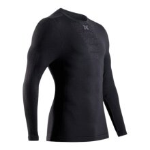 X-Bionic Funktions-Langarmshirt Mightywool Shirt LS (Merinowolle, warm) schwarz Herren