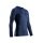 X-Bionic Lauf-Langarmshirt Xceed Run Shirt LS (leicht, optimale Temperaturregulierung) marineblau/slate Herren