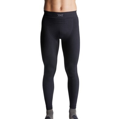 X-Bionic Funktionshose Mightywool Pant (Merinowolle, warm) lang schwarz Herren