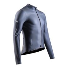 X-Bionic Fahrradjacke Corefusion Ride Jersey (3 Rückentaschen, optimale Bewegungsfreiheit) grau Herren