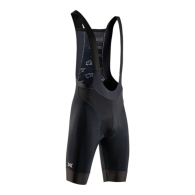 X-Bionic Fahrrad-Trägerhose Corefusion Ride BIB Warm Shorts (enganliegend, winddicht) kurz schwarz Herren