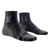 X-Socks Laufsocke Run Expert Ankle schwarz/charcoalgrau Herren - 1 Paar