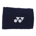 Yonex Schweissband Handgelenk Yonex Logo Mitte 10x8cm dunkel navyblau 1er