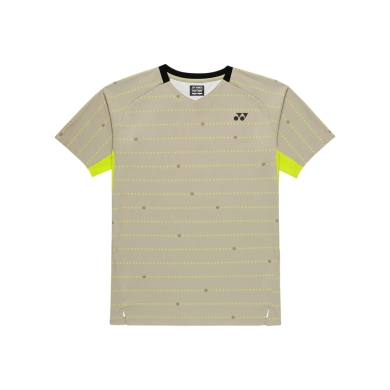 Yonex Sport-Tshirt Crew Neck Tennis Year Round (100% Polyester) 2026 khaki Herren