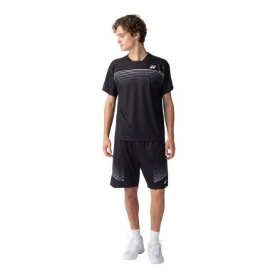Yonex Sport-Tshirt Practice 10727 (100% Polyester) 2026 schwarz Herren