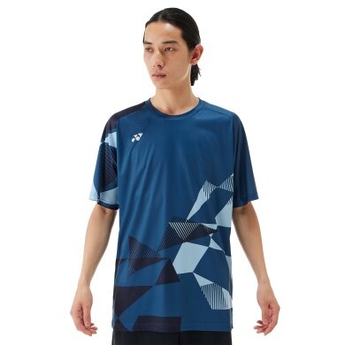 Yonex Sport-Tshirt Practice Graphic 16744 (100% Polyester) 2025 inkblau Herren