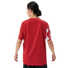 Yonex Sport-Tshirt Practice Graphic 16744 (100% Polyester) 2025 rot Herren