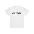 Yonex Sport-Tshirt Practice Logo 16856J (100% Polyester) 2026 weiss Jungen