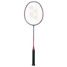 Yonex Badmintonschläger ARC Saber 11 Play (ausgewogen, mittel) grau/rot - besaitet -
