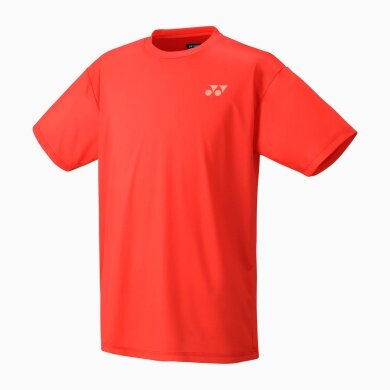 Yonex Sport-Tshirt Practice YJ0045 (100% Polyester) 2025 rot Jungen