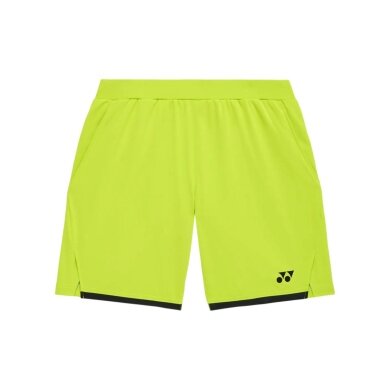 Yonex Sporthose Knit Short Tennis Year Round kurz 2026 fresh limegrün Herren