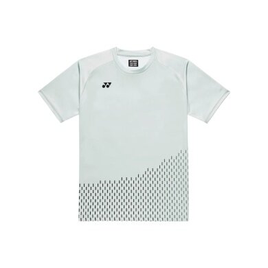 Yonex Sport-Tshirt Practice Print 16863 (100% Polyester) 2026 silbergrau Herren