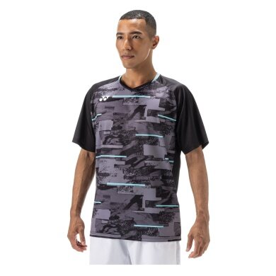 Yonex Sport-Tshirt Crew Neck Club Team 2024 schwarz Herren