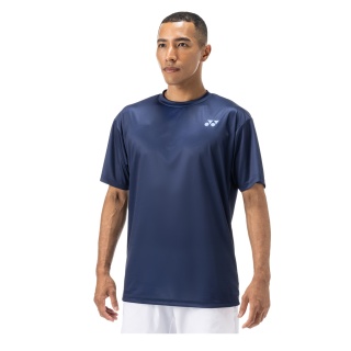 Yonex Trainings-Tshirt Practice Small Logo YM0045 (100% Polyester) 2024 indigoblau Herren