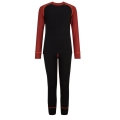 Ziener Funktionsunterwäsche-Set Jalia (Langarmshirt und lange Hose) schwarz Kinder