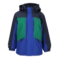 Zigzag Winter-Skijacke Arctic Ski Jacket W-Pro 10000 (wasserdicht, winddicht) navyblau/grün/blau Kinder