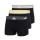 adidas Unterwäsche Boxershorts Trunk Active Flex Cotton schwarz Herren - 3 Stück