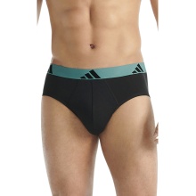 adidas Unterwäsche Slip Brief Active Flex Cotton - mehrfarbig - 3 Stück