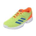 adidas Hallen-Indoorschuhe Court Stabil 2025 grün/orange Kinder