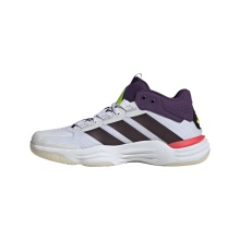 adidas Hallen-Indoorschuhe Courtstabil (Basketball) weiss/violett Herren