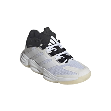 adidas Hallen-Indoorschuhe Courtstabil (Basketball) weiss/schwarz Damen