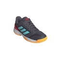 adidas Hallen-Indoorschuhe Ligra 8 dunkelgrau/bunt Kinder