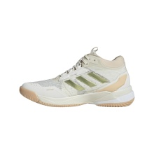 adidas Hallen-Indoorschuhe CrazyFlight 6 Mid weiss/gold Damen
