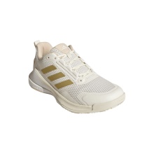 adidas Hallen-Indoorschuhe Novaflight 2 weiss/gold Damen