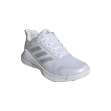 adidas Hallen-Indoorschuhe Novaflight 2 weiss/silber Damen