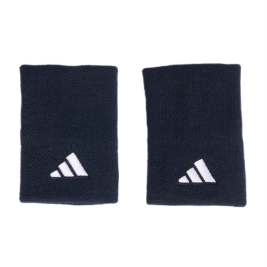 adidas Schweissband Handgelenk Jumbo #25 navyblau - 2 Stück