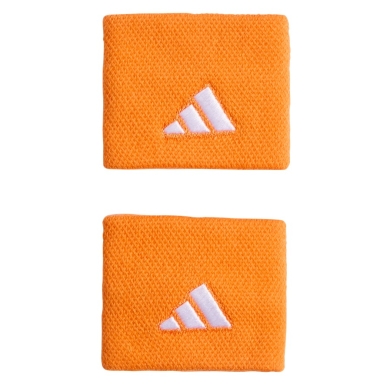adidas Schweissband Handgelenk Small orange - 2 Stück
