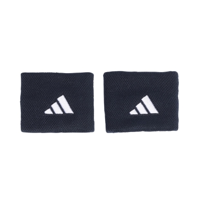 adidas Schweissband Handgelenk Small navyblau - 2 Stück