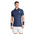 adidas Tennis-Polo Climacool+ Airchill Freelift (schmal geschnitten, rec. Polyester) 2026 navyblau Herren