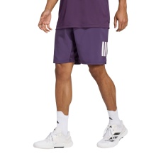 adidas Tennishose Club Climacool 3-Streifen Short 9inch kurz violett Herren