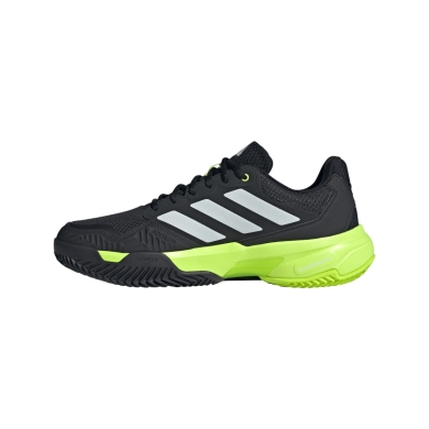 adidas Tennisschuhe CourtJam Control 3 Clay/Sandplatz 2025 schwarz/lime Herren