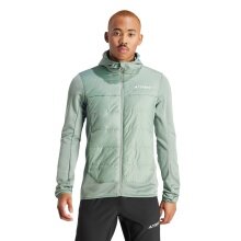 adidas Hybridjacke Terrex Multi Hybrid Insulated (atmungsaktiv) hellgrün Herren