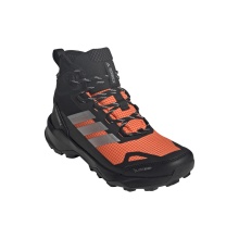adidas Trekking-Wanderschuhe Terrex Skychaser AX5 Mid Climawarm+ GTX (wasserdicht) schwarz/orange/silber Herren