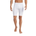 adidas Sport-Tight Techfit (elastischer Bund) kurz weiss Herren