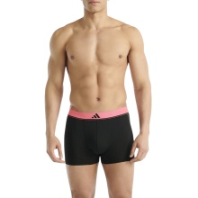 adidas Unterwäsche Boxershorts Trunk Climacool Active Micro Flex Eco schwarz/pink/beige/grau Herren - 3 Stück