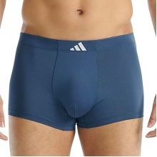 adidas Unterwäsche Boxershorts Trunk Climacool Active Micro Tech - schwarz/blau - 3 Stück