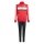 adidas Trainingsanzug Seasonal Essentials Tiberio 3-Streifen rot/schwarz Kinder