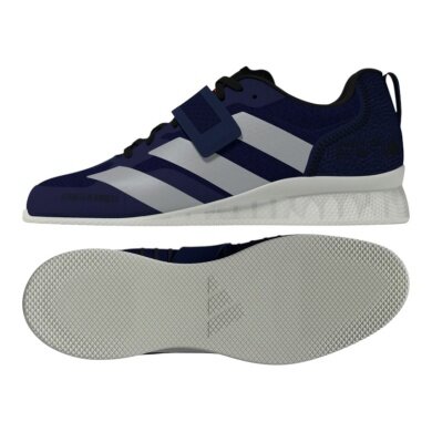 adidas Fitnessschuhe Adipower Weightlifting III (Gewichtheberschuh) 2025 dunkelblau/silber Herren