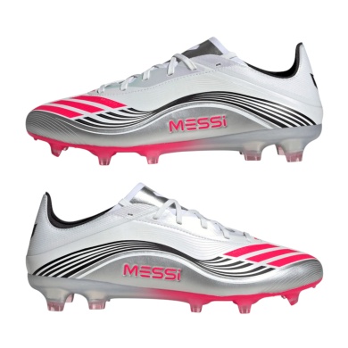 adidas Fussballschuhe F50 Messi Pro FG (für feste Böden) 2025 weiss/bunt Herren