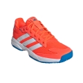 adidas Hallen-Indoorschuhe Stabil 2025 rot/weiss/blau Kinder