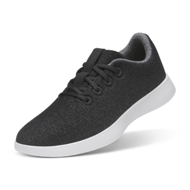 allbirds Sneaker Wool Runner NZ (Merinowolle) schwarz/weiss Herren